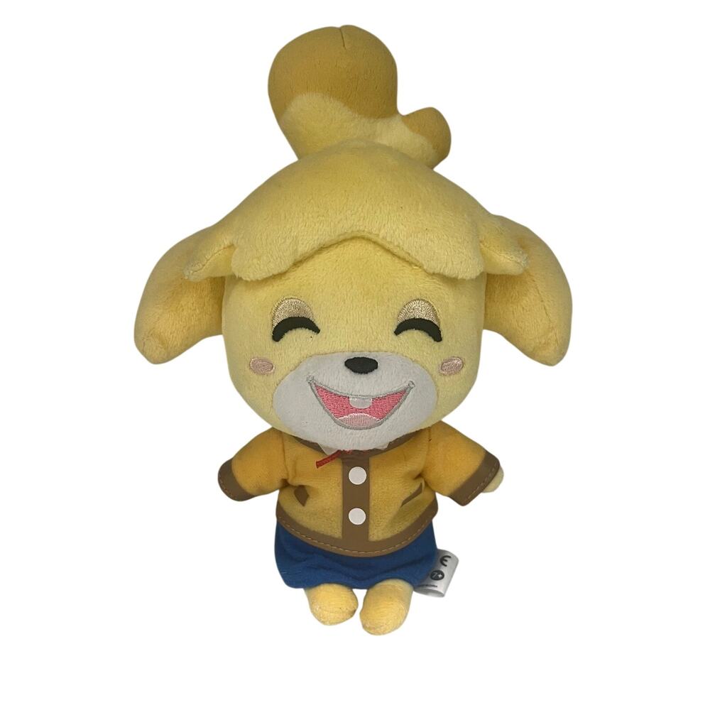 Animal Crossing New Horizons Isabelle Smiling 8" Plush Doll San-Ei Little Buddy